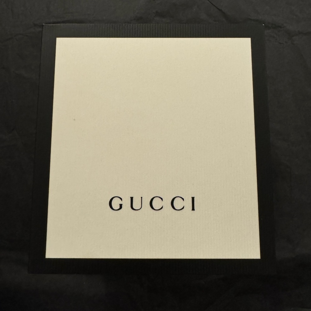 Gucci women’s watch box, double boxes. Brand new.